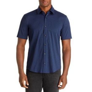 Hugo Ermino Slim Fit Short Sleeve Shirt Small S